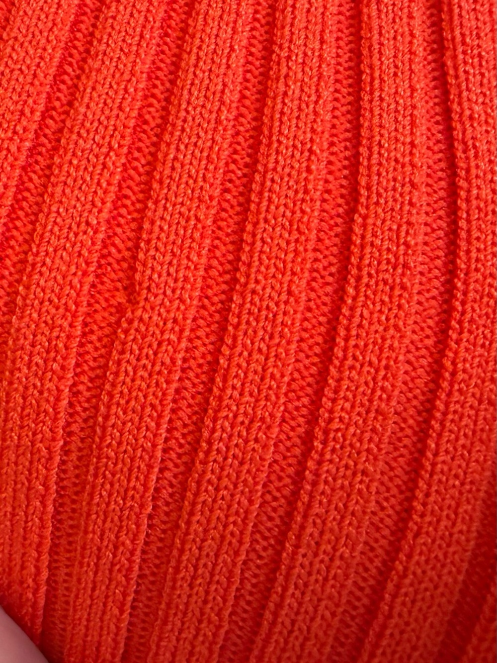 NEW RENVY red tight ribbed cold shoulder dress, S - Picture 6 of 6